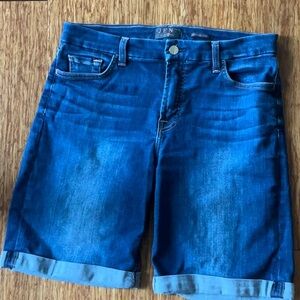 Jen7 Blue Denim Shorts sz8